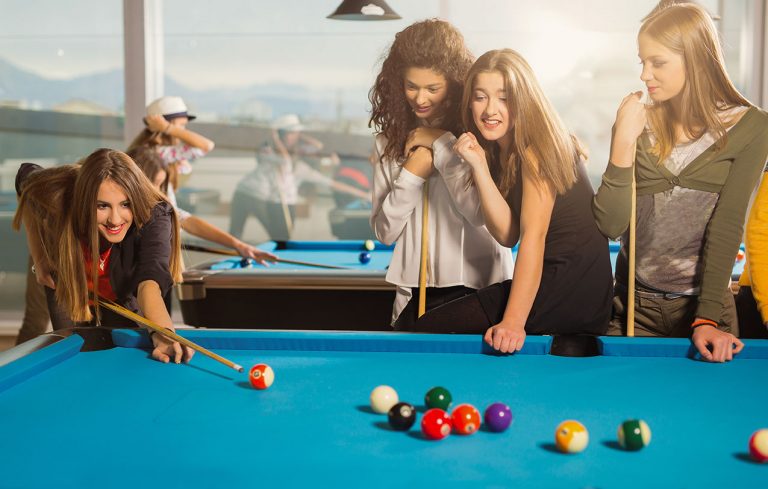 Billiards can be great for a college recreation center