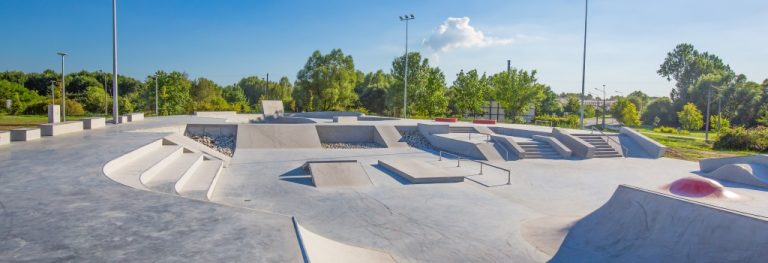 Skate park at a recreation center client of Sports Facilities Advisory