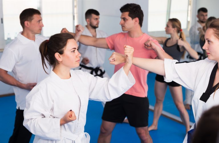 Recreation center adult martial arts