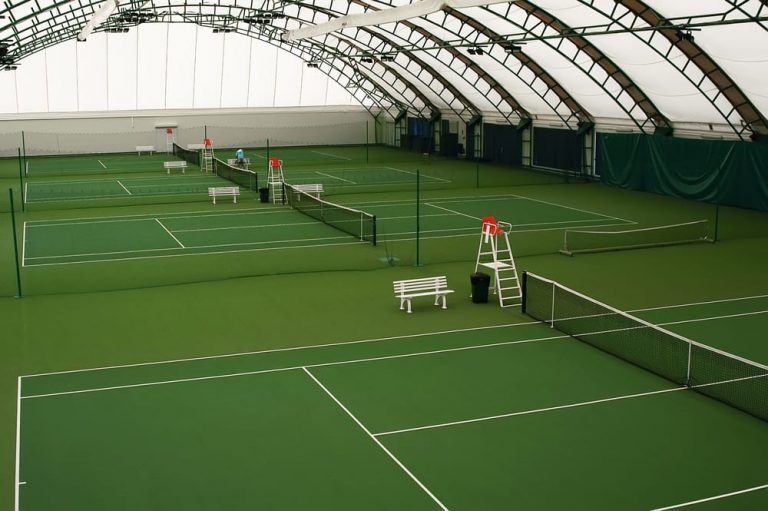 Tennis Courts Are Popular in Indoor Sports Facilities