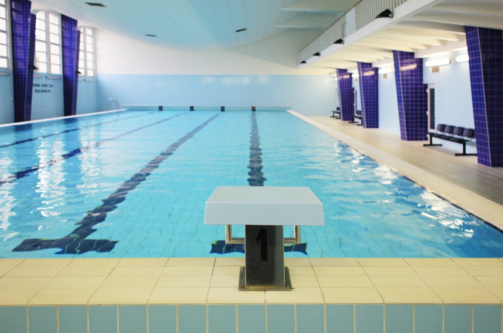 Indoor sports facilities swimming pool