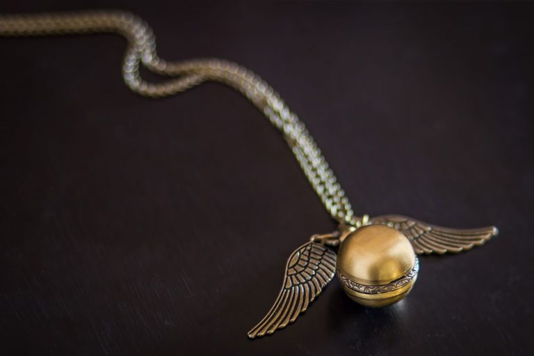 Golden snitch from quidditch