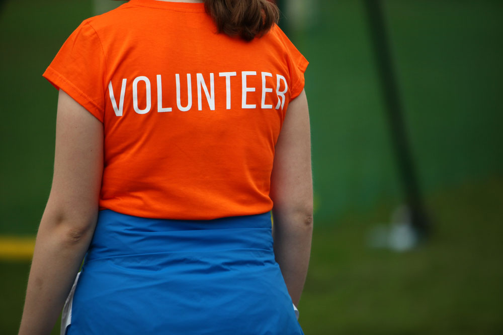 Volunteer t-shirt.