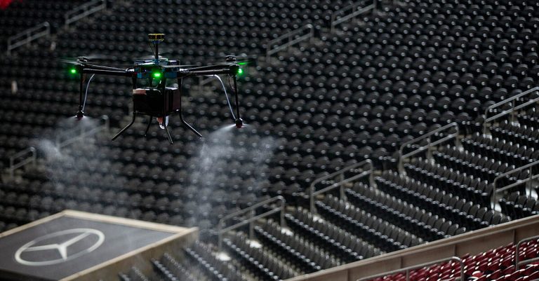 Facility Cleaning Drones