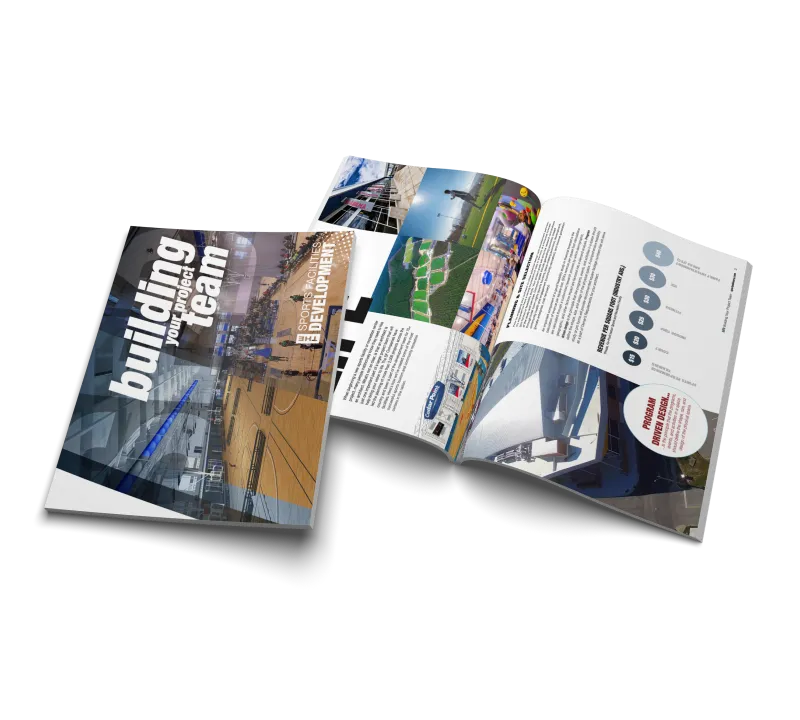 magazine mockup coverandinside buildingteam