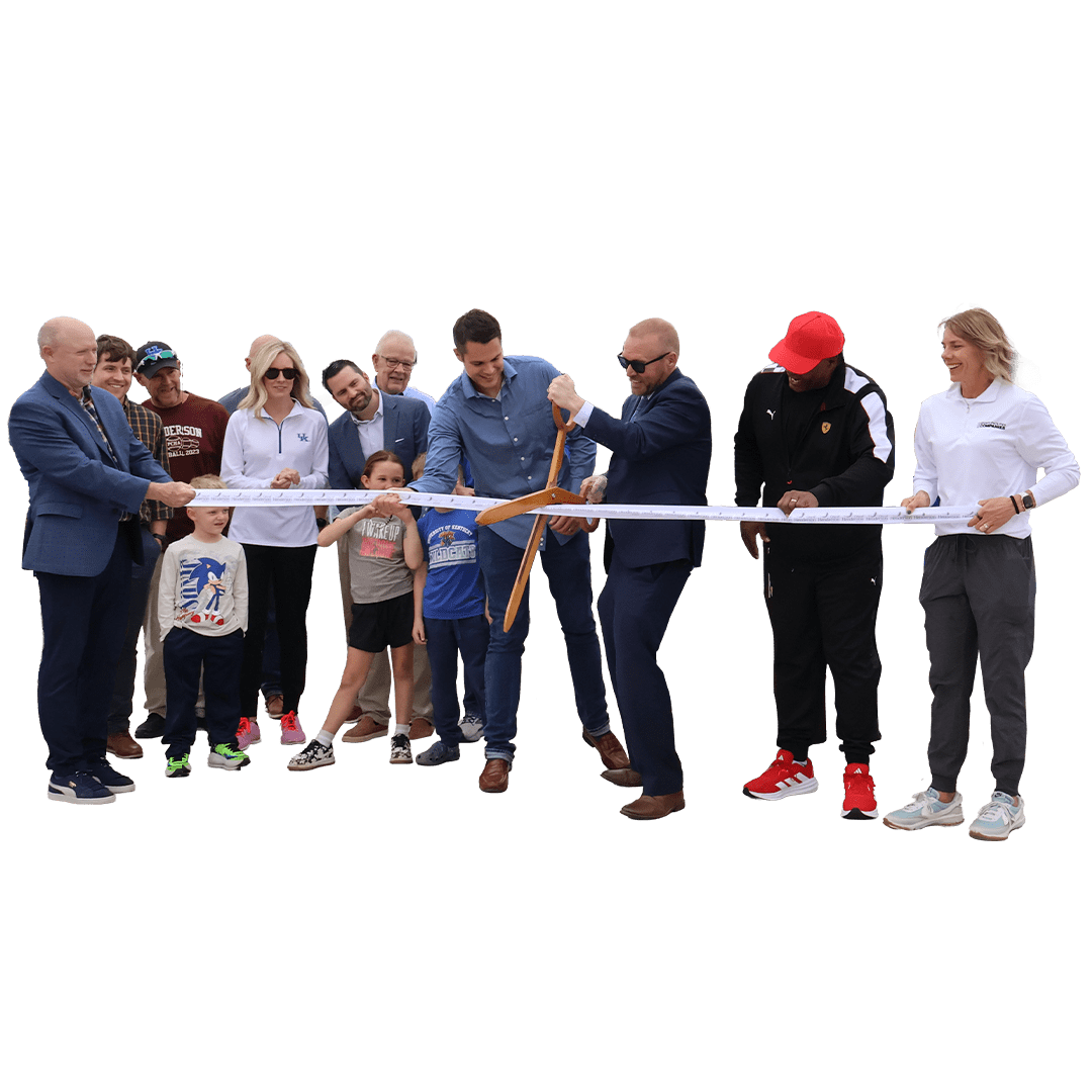 Paducah Sports Park Ribbon Cutting with SFC