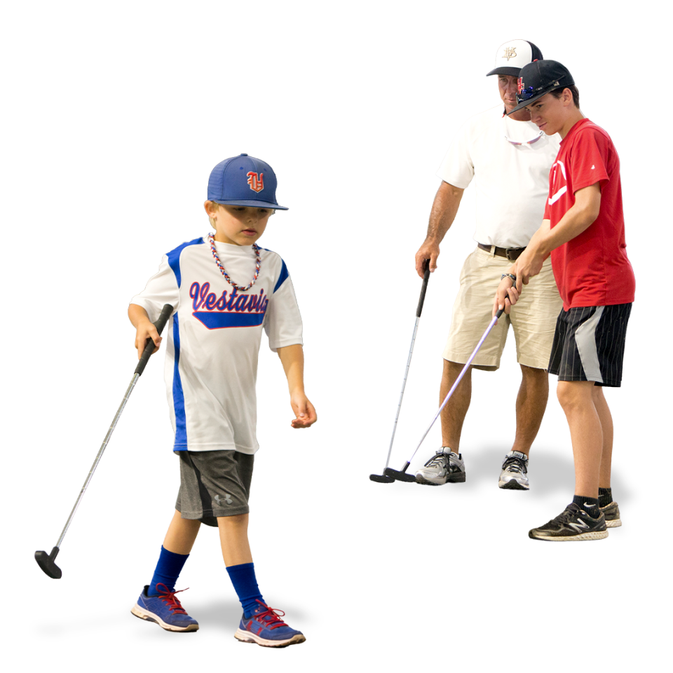 Golfers at SFC managed golf courses