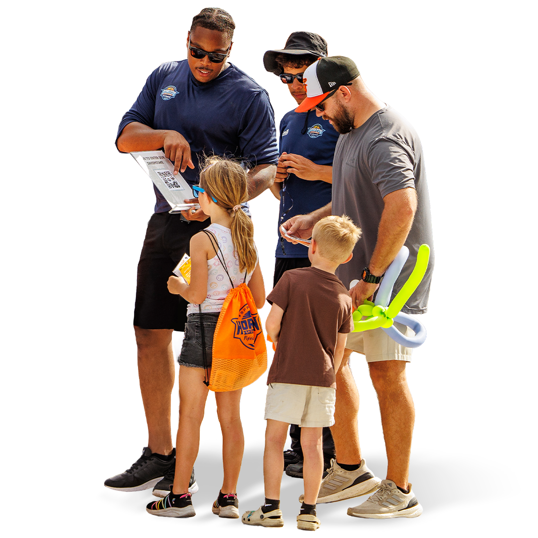 Community members celebrating facility optimization